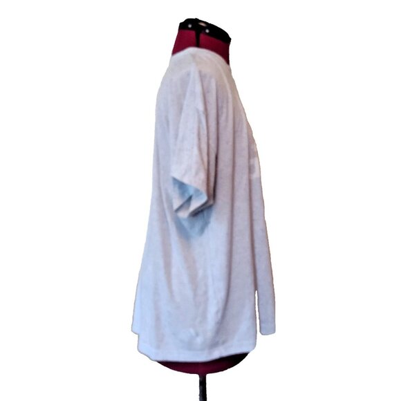 Adidas Future Icons Winners 3.0 T-Shirt Women's 1X Wonder Blue Melange Plus Soft - Picture 5 of 7